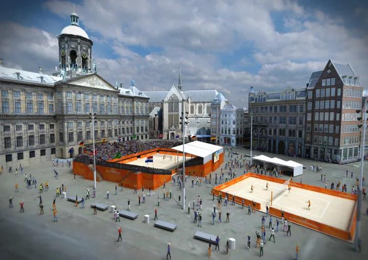 Innovatie en topprestaties tijdens het WK Beach Volleyball 2015 - Johan Cruyff Institute