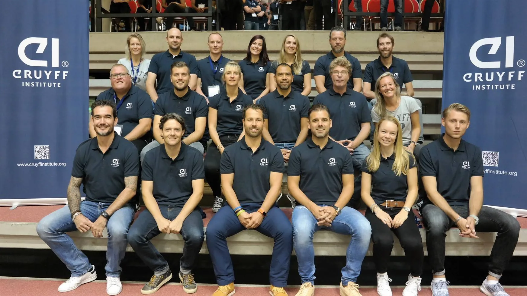 Studenten Master in Coaching 2017-2018 - Johan Cruyff Institute