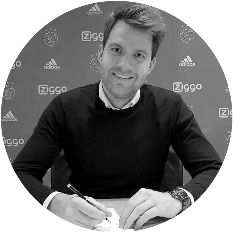 Rutger Buijs sponsormedewerker Ajax - Blijf geloven in je droom en ga er voor - Johan Cruyff Institute