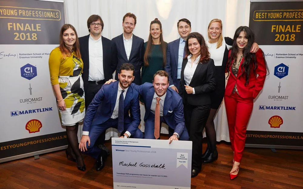 Finalisten Best Young Professionals 2018 - Johan Cruyff Institute