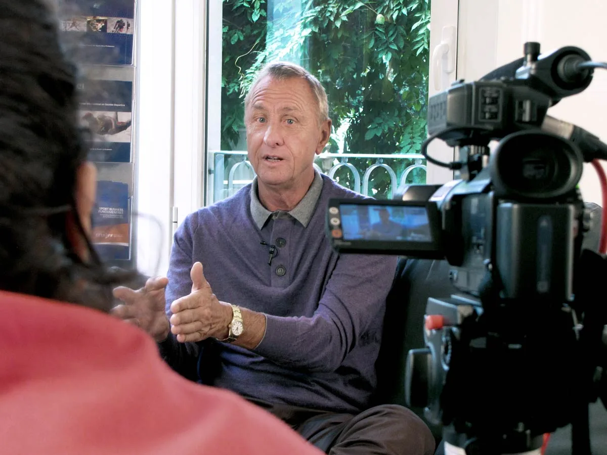 Het academische gedachtegoed van Johan Cruijff is gebaseerd op hoe hij was - Johan Cruyff Institute
