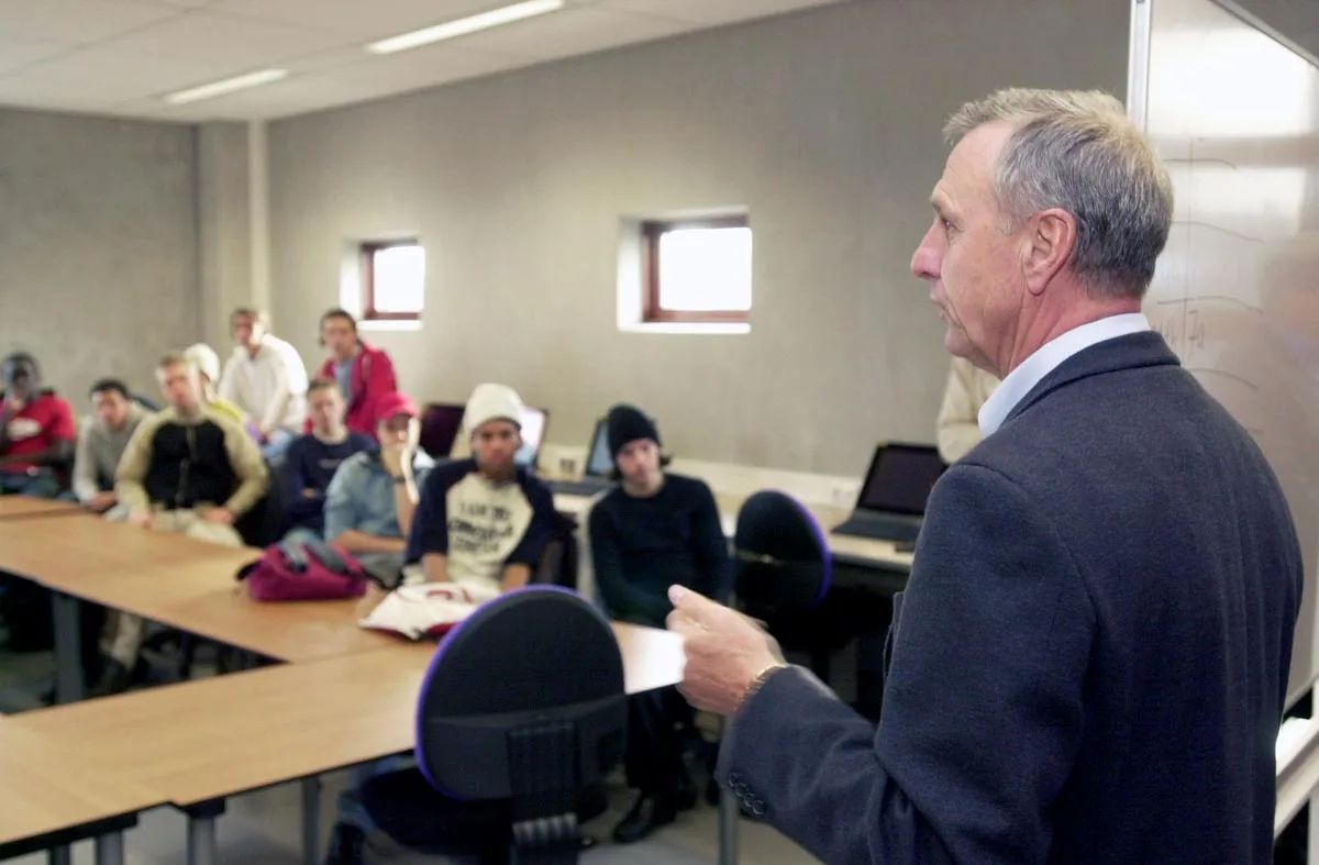 Het academische gedachtegoed van Johan Cruijff is gebaseerd op hoe hij was - Johan Cruyff Institute