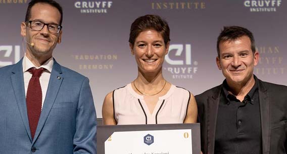 Alessandra Nencioni, determined to find herself a place in the sports industry