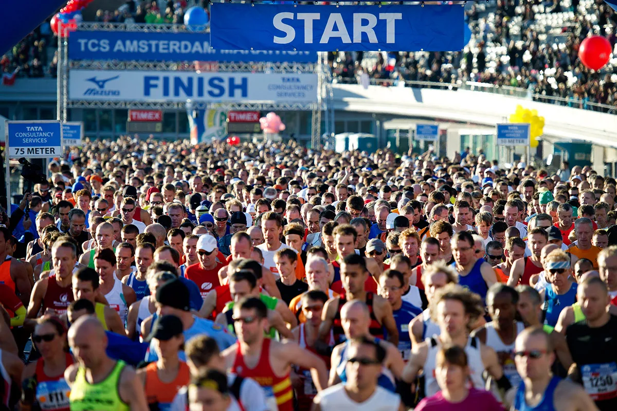 The Amsterdam Marathon is in very good health
