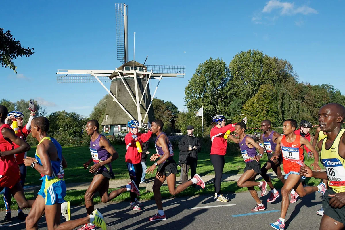 The Amsterdam Marathon is in very good health