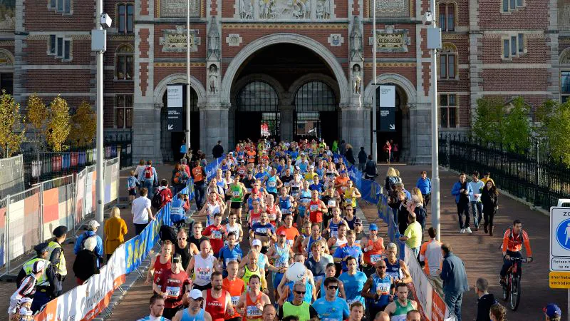 The Amsterdam Marathon is in very good health