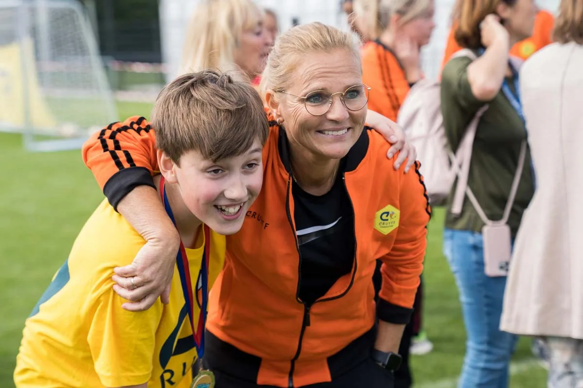 Johan Cruyff's influence on Sarina Wiegman's football career