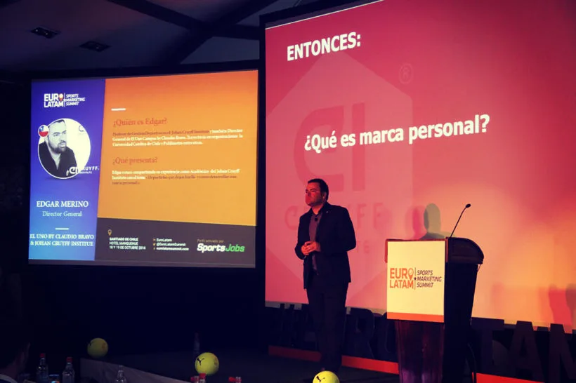 Johan Cruyff Institute in Chile to talk about sport marketing