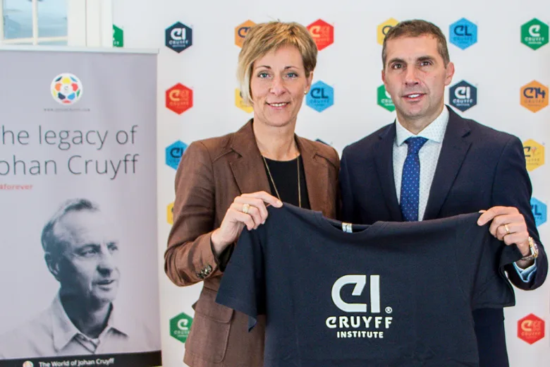 Girona FC and Johan Cruyff Institute jointly promote education in the club