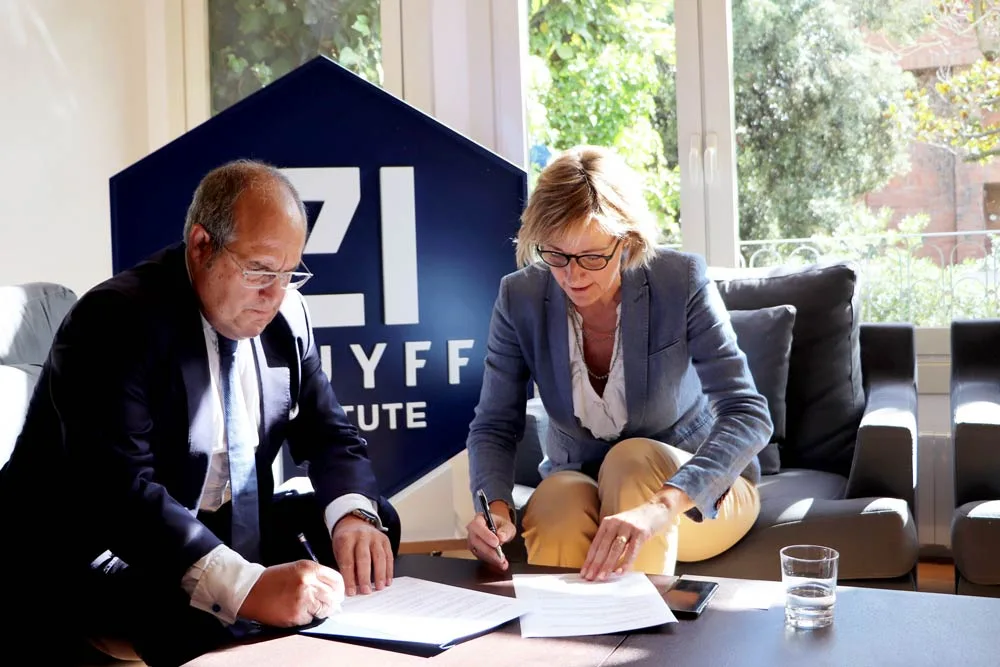 Johan Cruyff Institute y el Real Sporting de Gijón, de la mano en desarrollo e innovación