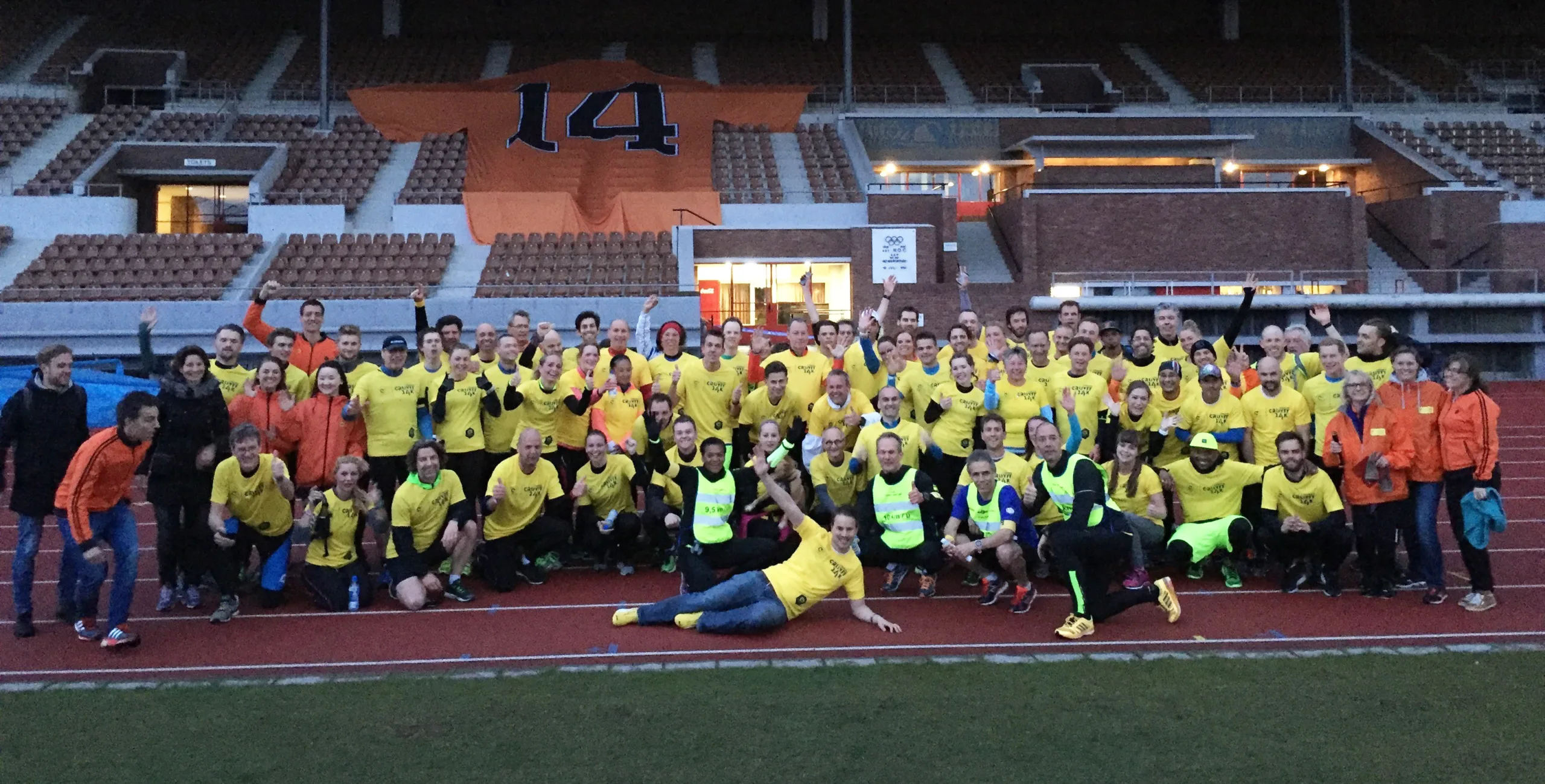 Johan Cruyff Institute participa activamente en la Cruyff Foundation 14K Run
