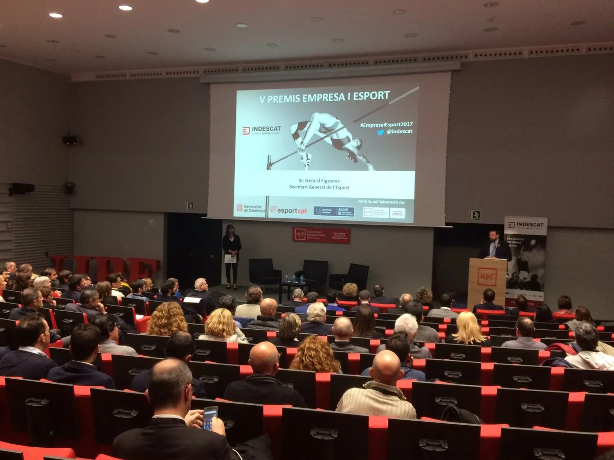 Indescat entrega los V Premios Empresa y Deporte con Johan Cruyff Institute como parte del jurado