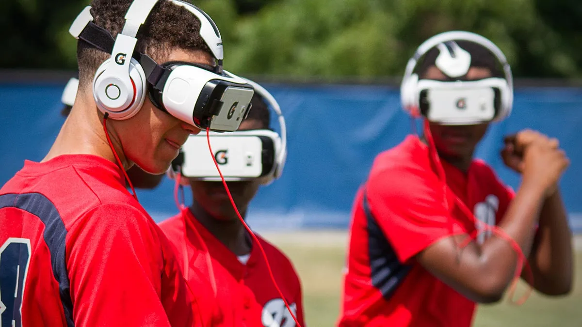Virtual reality improves the performance of athletes