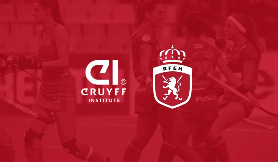 Johan Cruyff Institute, official collaborator of the Spanish Hockey Federation