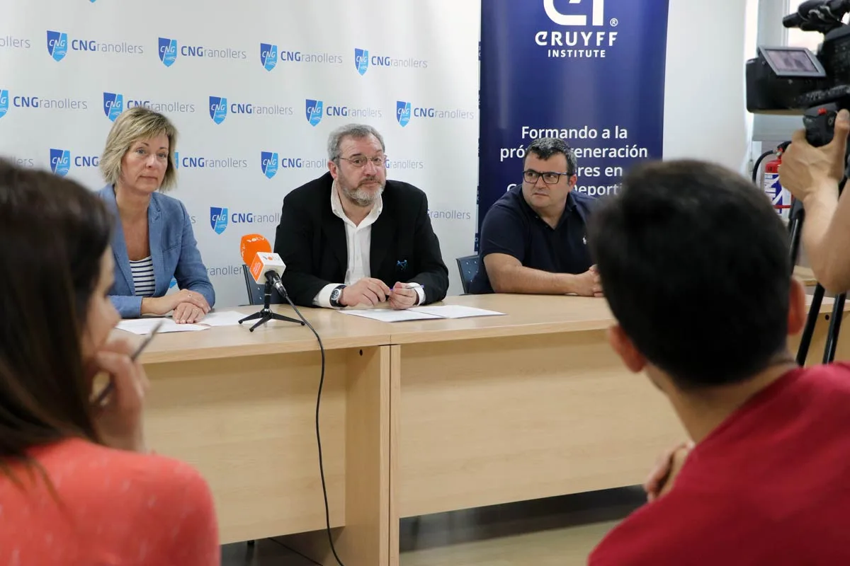 Club Natació Granollers y Johan Cruyff Institute juntos por la formación