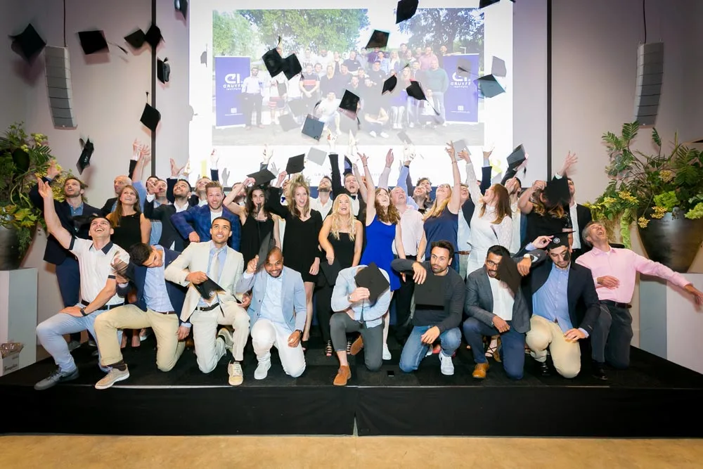 The graduations put the finishing touch to another academic year at Johan Cruyff Institute