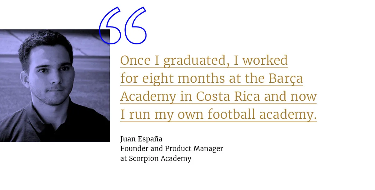 Our Master in Football Business: a gateway to the football industry