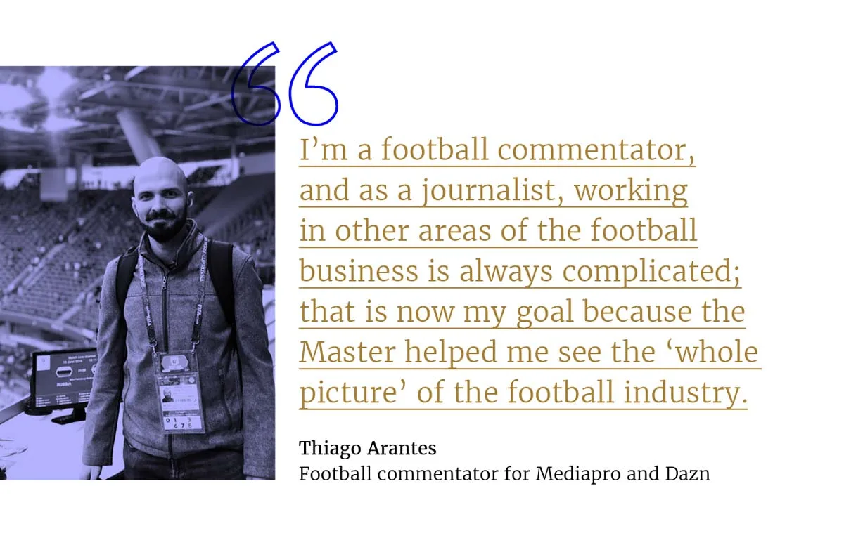 Our Master in Football Business: a gateway to the football industry