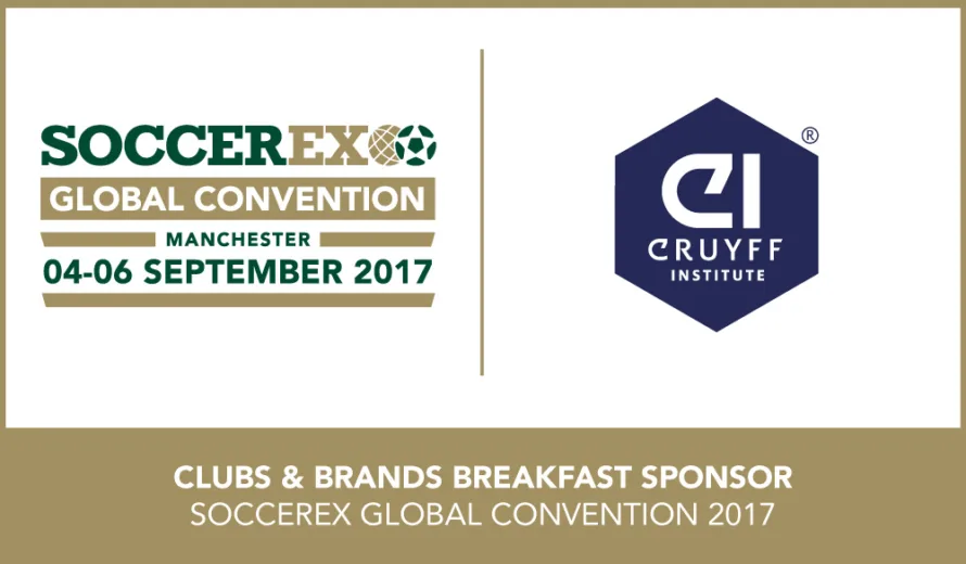 Johan Cruyff Institute, sponsor of the Clubs & Brands Breakfast at Soccerex