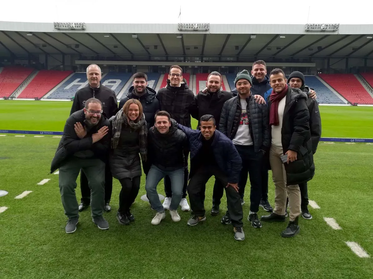 The Scottish experience Master in Football Business - Johan Cruyff Institute