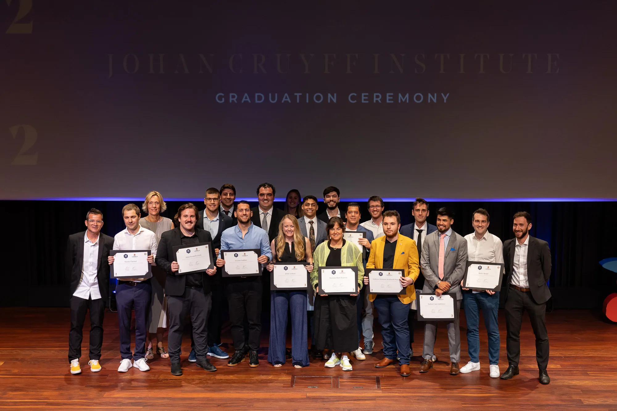 Olympic spirit at Johan Cruyff Institute's 2023 graduations