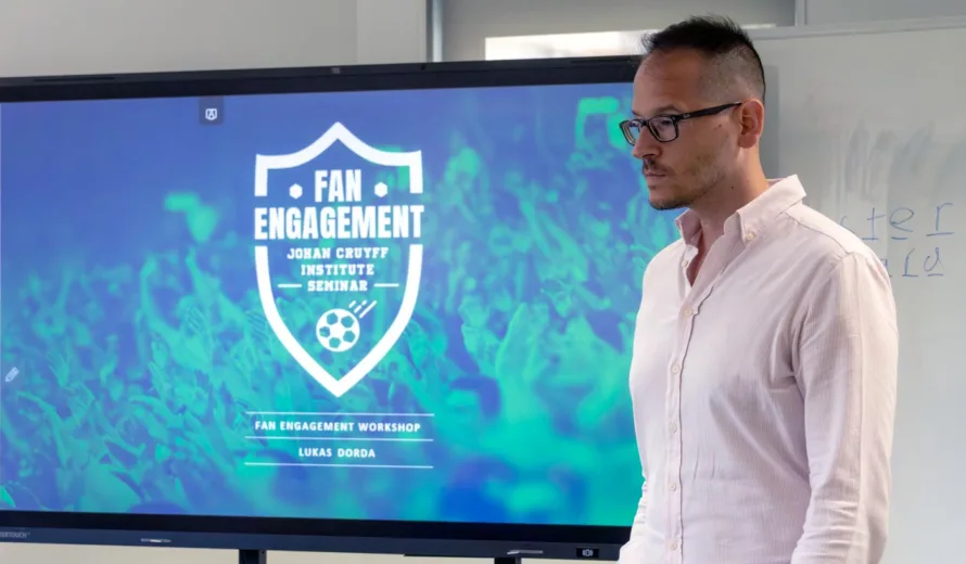 Lukas Dorda, associate academic director bij Johan Cruyff Institute: “Ons doel is de academische kwaliteit van al onze programma’s te waarborgen”
