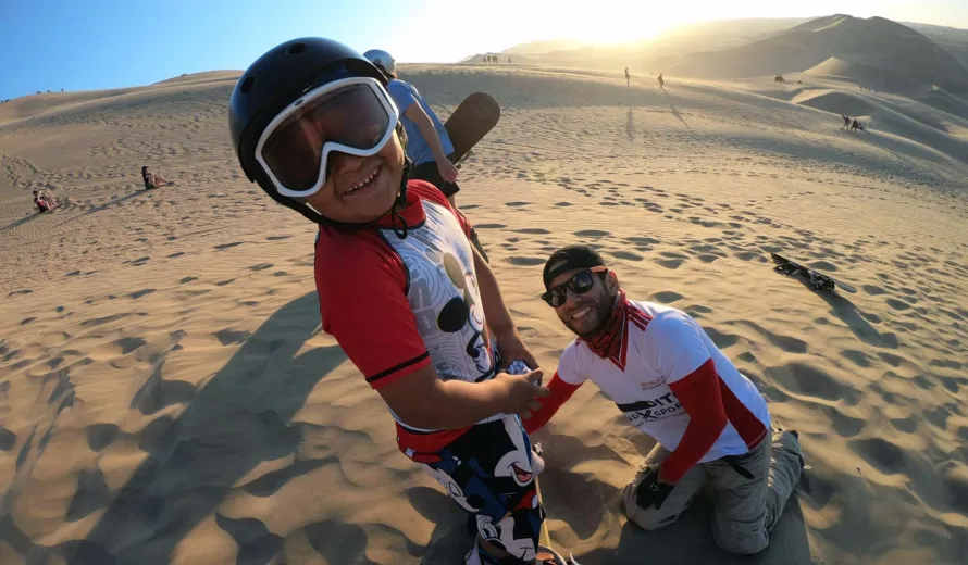 Dreams of sand: a social sandboarding project born in the dunes of Peru