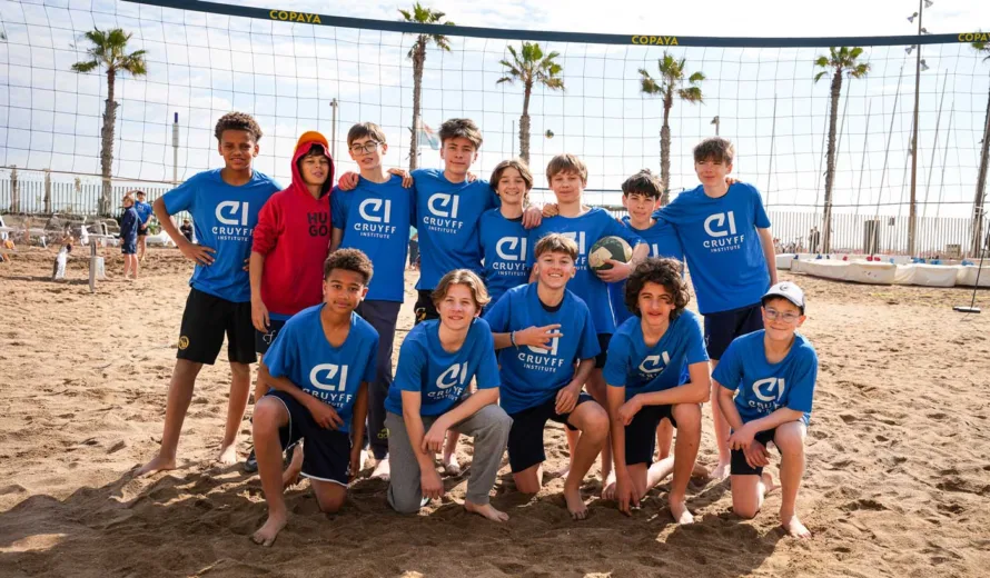Students from United World Academy explore the sports industry in Barcelona with Johan Cruyff Institute