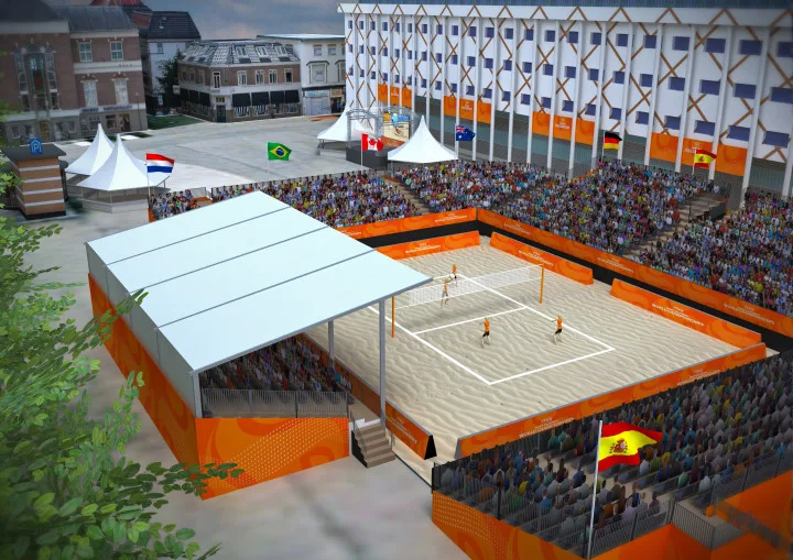 Innovation and maximum show at the 2015 Beach Volleyball World Championships - Johan Cruyff Institute Innovation and maximum show at the 2015 Beach Volleyball World Championships - Johan Cruyff Institute